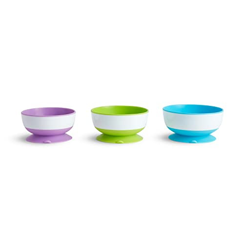 Munchkin Stay Put Suction Bowls 3-Pack