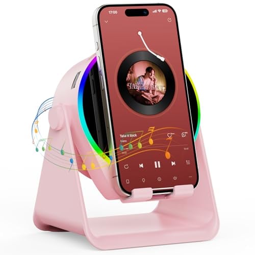 TARKARI 5-in-1 360° Rotation Wireless Bluetooth Speaker Phone Stand