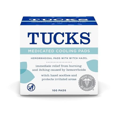 TUCKS Medicated Cooling Pads 100-Count Deal