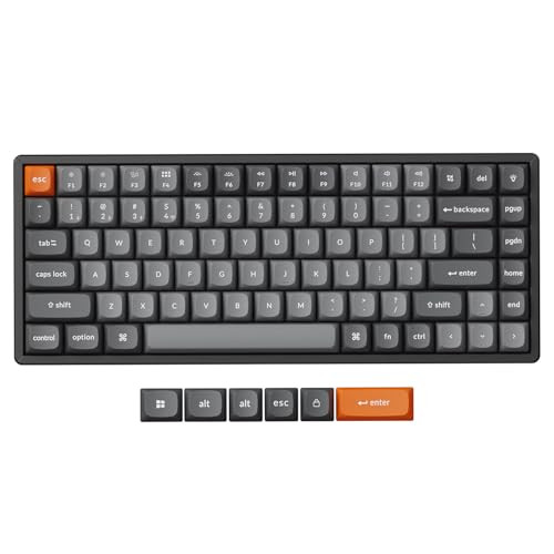 Keychron K2 Max 75% Layout QMK Custom Wireless Mechanical Keyboard (Banana Switch)