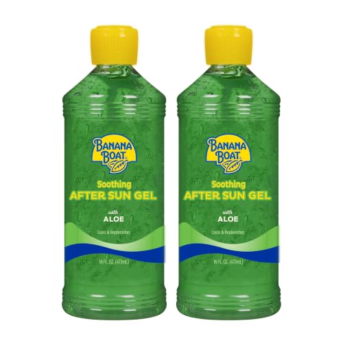 Banana Boat Soothing After Sun Gel with Aloe Twin Pack Deal