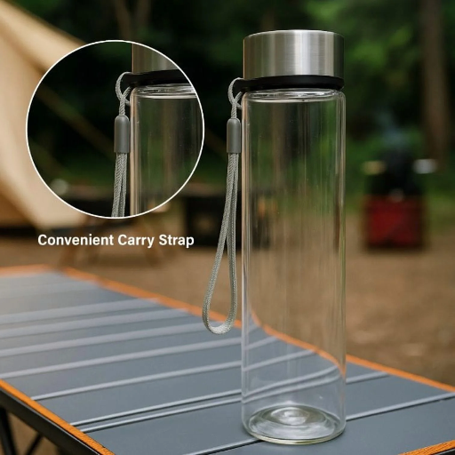 Mainstays 18oz Plastic Clear Water Bottle Deal