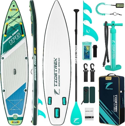 TIDETREK Inflatable Stand Up Paddle Boards Deal