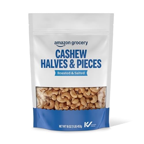 Happy Belly Salted Cashew Halves & Pieces 16-Oz Deal