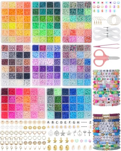 BestNow Clay Beads Bracelet Making Kit 192-Color