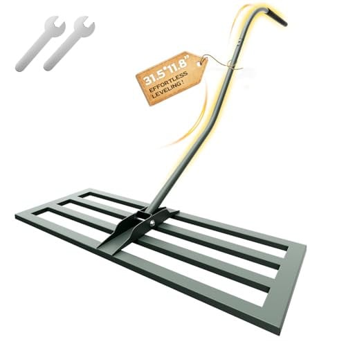 HamRoRung Heavy Duty Lawn Leveling Rake 31.5" x 11.8" Deal