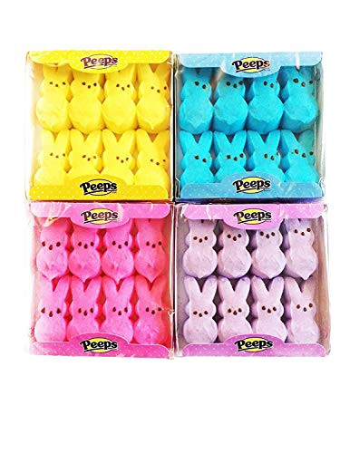 Peeps Marshmallow Easter Bunnies 4-Pack