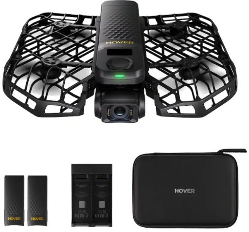 HOVERAir X1 PROMAX 8K Self-Flying Drone Bundle w/ 2x Smart Batteries