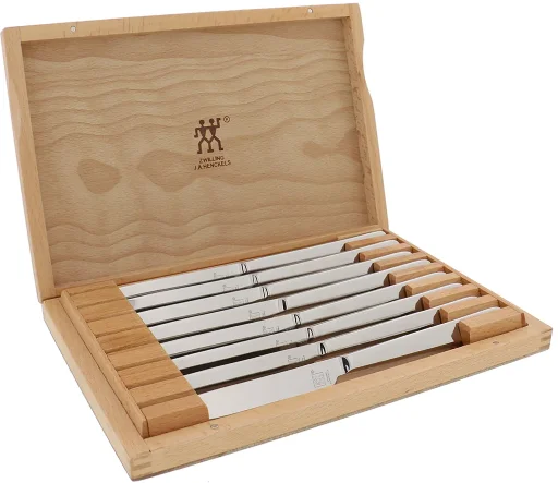 Zwilling J.A. Henckels Stainless Steel Steak Knife Set 8-Piece Deal