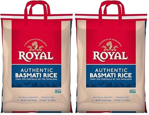 Royal Authentic Basmati Rice 2-Pack 15-Pound