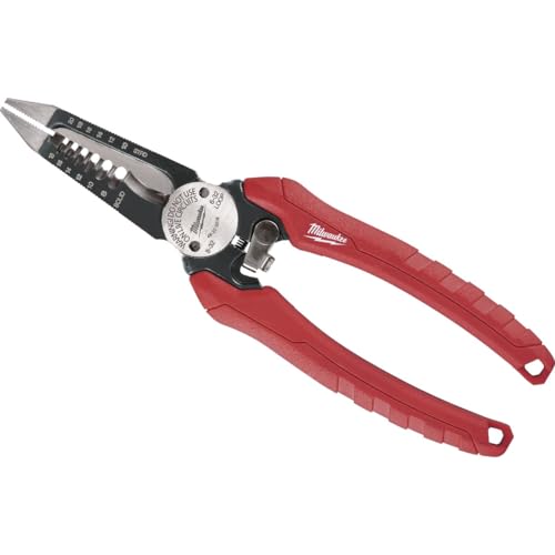 Milwaukee 7.75" Combination Electricians 6-in-1 Wire Strippers Pliers Deal
