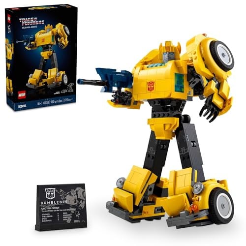 LEGO Icons: Transformers - Bumblebee (10338, 950-Piece) Deal