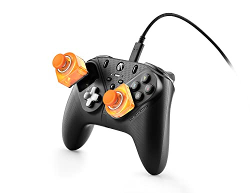 Thrustmaster eSwap S Pro Gaming Wired Gamepad Controller for XBOX Series X/S, PC (Crystal Orange)