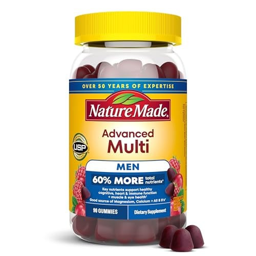 Nature Made Advanced Multivitamin Gummies for Him 90-Count Deal