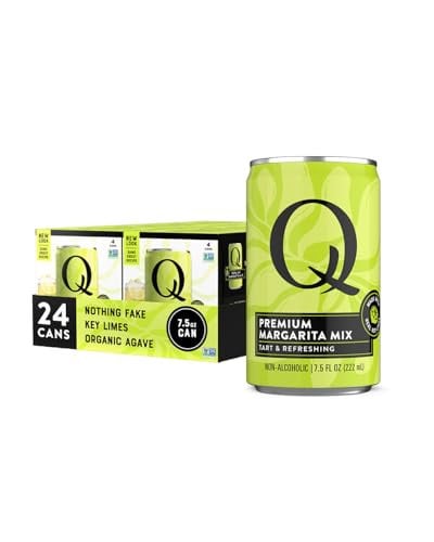 Q MARGARITA MIX with Real Key Limes & Organic Agave 24-Pack Deal