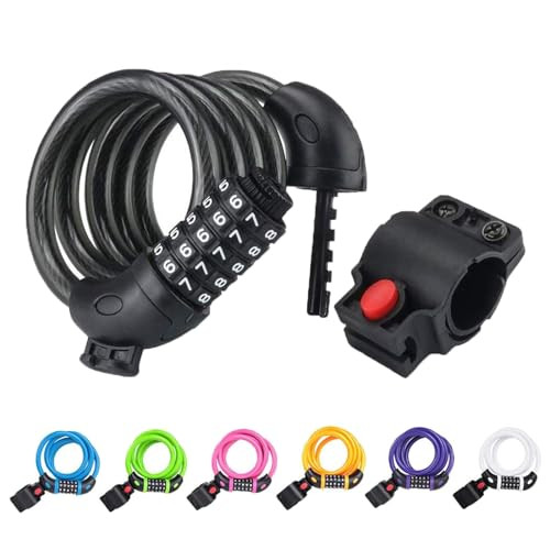 NDakter Bike Lock Resettable Combination