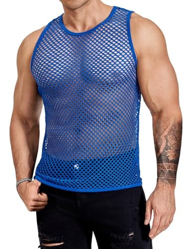COOFANDY Men's Mesh Tank