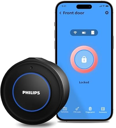 Philips DDL230X-10HW Retrofit Smart Lock Black