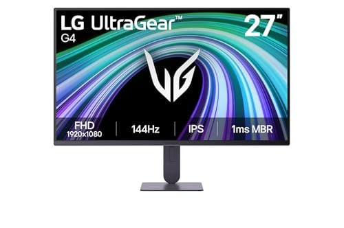 LG 27 Inch UltraGear G4 144Hz FHD IPS Gaming Monitor