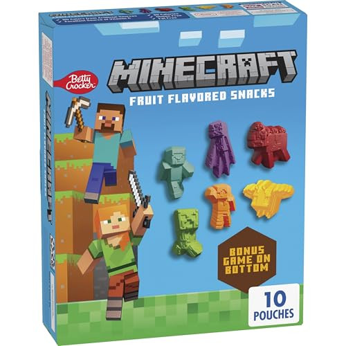 Betty Crocker Minecraft Fruit Snacks 10-Pack