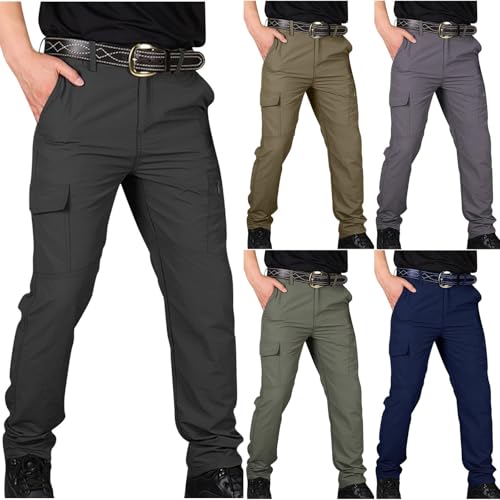 Men's Cargo  Pants with Multiple Pockets 