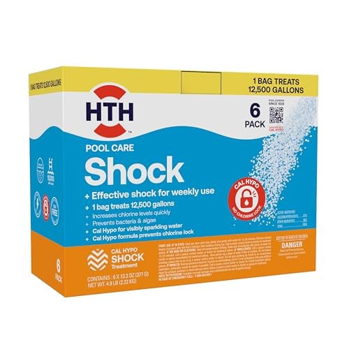HTH Pool Care Shock 6-Pack Deal