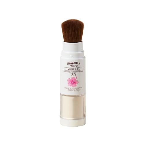 Hawaiian Tropic Mineral Powder Sunscreen Brush SPF 30 Deal