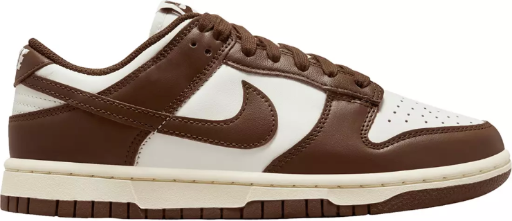 Nike Women's Dunk Low Sneakers (Brown/White) Deal