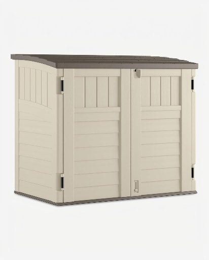 Suncast 34 Cu Ft Horizontal Outdoor Storage Shed