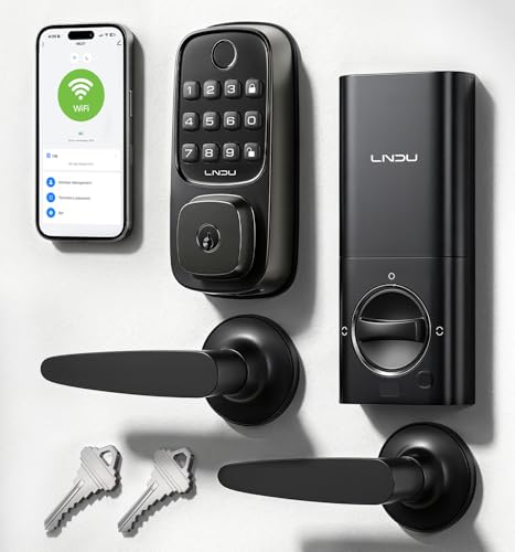 WiFi Smart Front Door Lock Set w/ Fingerprint Entry Deal