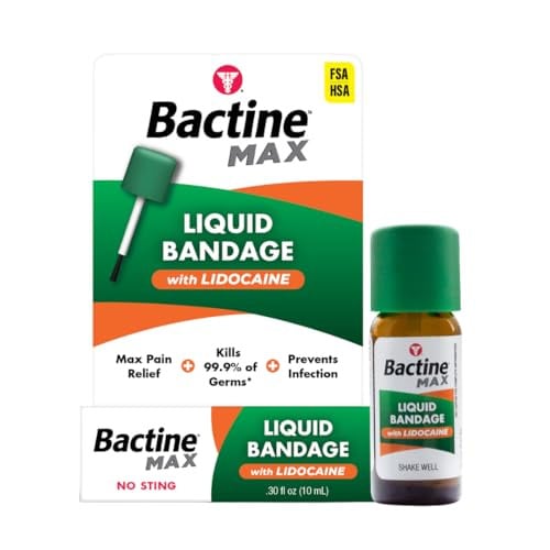Bactine Max Liquid Bandage w/ Lidocaine 0.30-Oz Deal