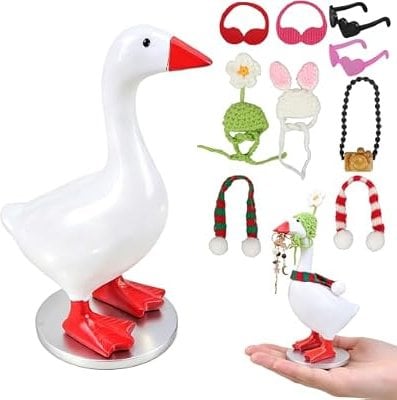 Desk Goose Outfits, 7" Set of 4