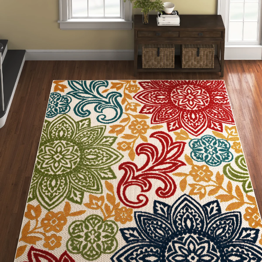 Lark Manor Indoor/Outdoor Polypropylene Plastic Area Rug