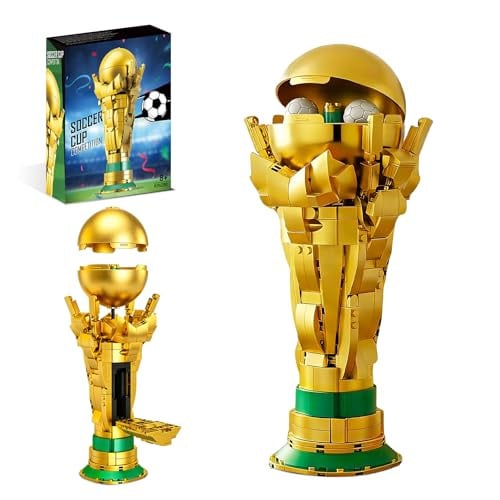 Gohero Soccer Trophy 446-Piece Building Set