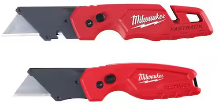 Milwaukee Fastback Compact Folding Utility Knife Set 2-Pack