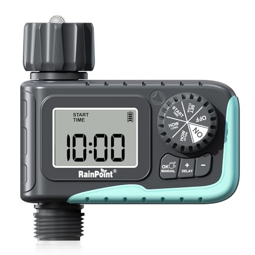 RAINPOINT Programmable Sprinkler Timer for Garden Hose