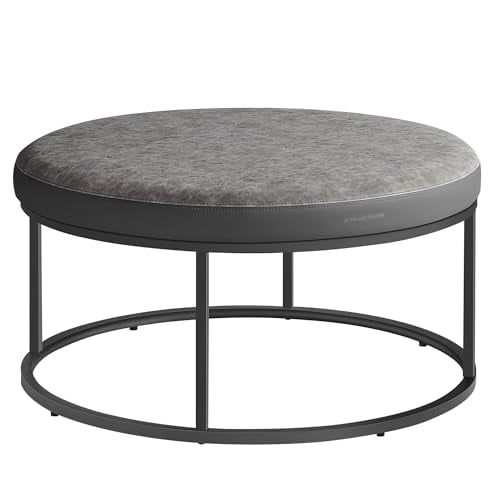 SONGMICS Steel Frame Reversible Top Ottoman Deal