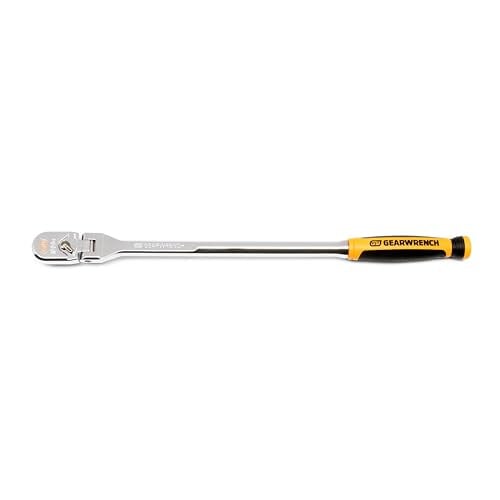 (Prime Deal) GEARWRENCH 3/8" Drive 120XP Dual Material Handle Flex Head Teardrop Ratchet Deal