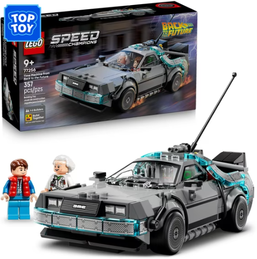 LEGO Speed Champions Time Machine from Back to the Future Set