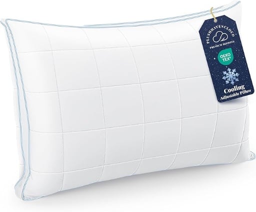 PlushHavenCloud 3-in-1 Adjustable Pillow with 3 Removable Inserts Deal