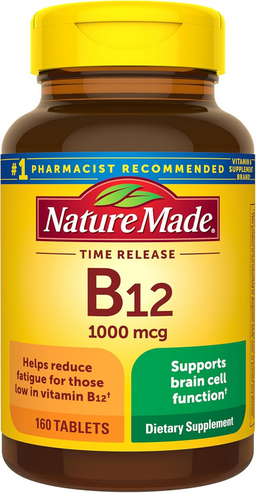 Nature Made Vitamin B12 1000 mcg 160-Ct Time Release Tablets Deal