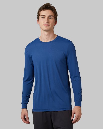 Men's Air Mesh Long Sleeve T-Shirt (Various Colors)