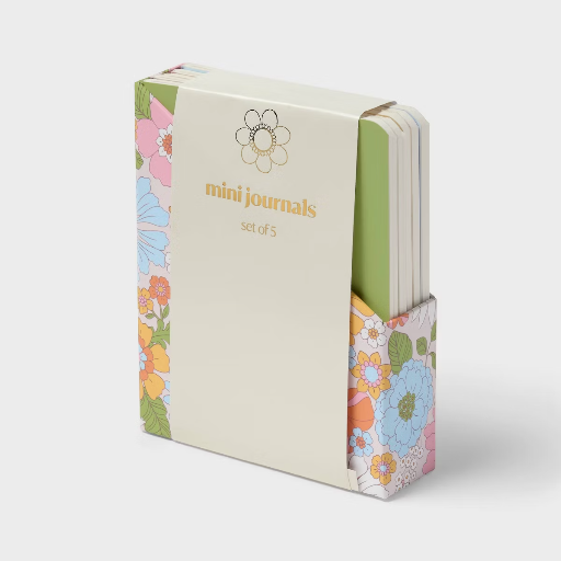 Mother's Day 4"x5" Mini Journal Set (5-Pack, 36 Sheets) Deal