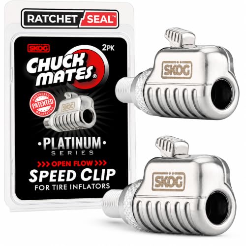 Chuck Mates Locking Air Chuck Quick-Connect Open-Flow 2-Pack Deal