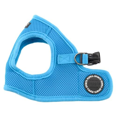 PUPPIA International Harness Soft B Vest, X-Large, Sky Blue