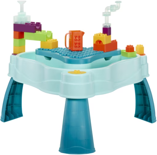 Little Tikes Build & Splash Water Table with 25 Piece Accessories