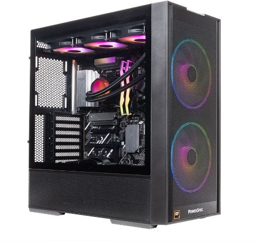 PowerSpec B947 Desktop Computer: Ryzen 7 9800X3D, 64GB DDR5, 2TB SSD