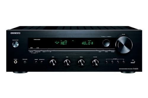 Onkyo TX-8470 2 Channel Stereo Receiver with Wi-Fi, Bluetooth, Phono, Hi-Res Audio and Roon Ready Deal