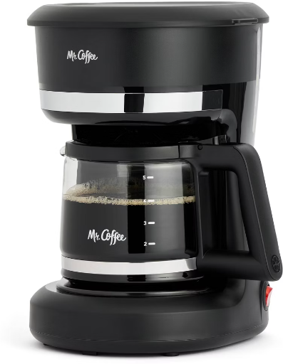 Mr. Coffee 5-Cup Switch Drip Coffee Maker Deal