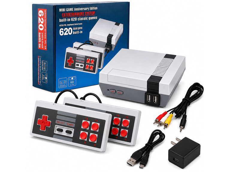 Retro Mini Gaming Console 620 Games Deal